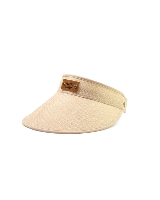 FallenBROKENstreet Horizon Visor – Natural, lightweight woven visor.