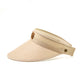 Side view of FallenBROKENstreet Horizon Visor – Natural, lightweight woven visor.
