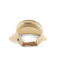 back view of FallenBROKENstreet Horizon Visor – Natural, lightweight woven visor.