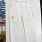 The Sonder Jean — Unisex Premium White Denim (Preorder)