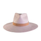 The Jose wool felt hat – styled with brown suede band

