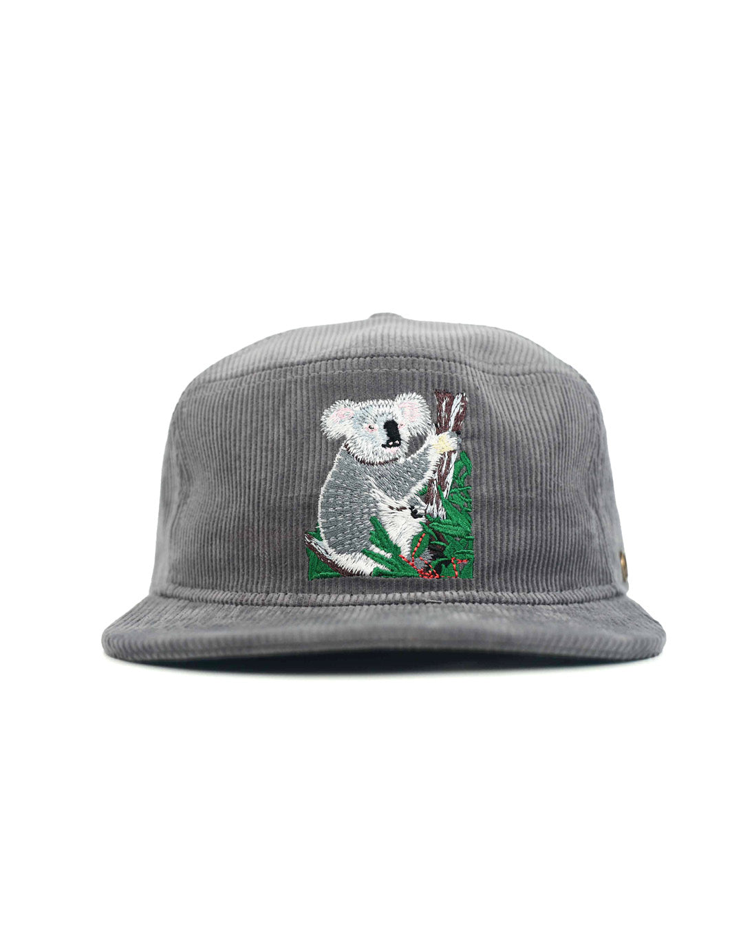 The Stash Cap – Corduroy – Koala Grey