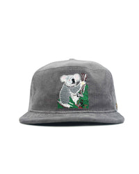The Stash Cap – Corduroy – Koala Grey