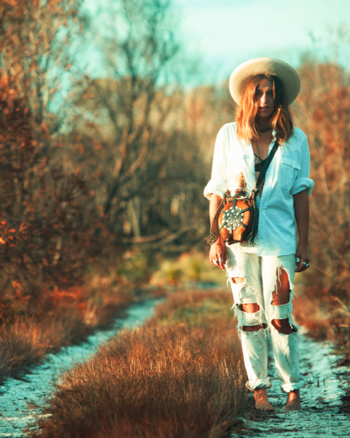 The LiGHt Straw Hat - Natural - fallenBROKENstreet