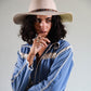The Little Hippie Floppy Felt Hat - Cream