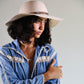The Little Hippie Floppy Felt Hat - Cream