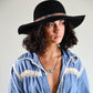 The Little Hippie Floppy Felt Hat - Black