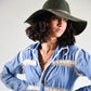 The Little Hippie Floppy Felt Hat - Forest Green