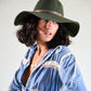 The Little Hippie Floppy Felt Hat - Forest Green