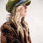 The Naomi Cap - Green Canvas