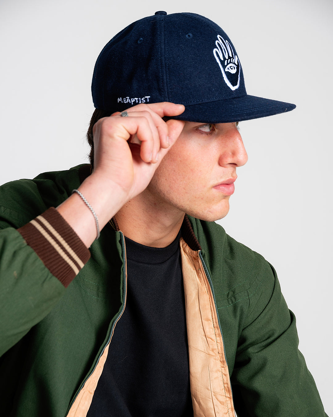 Marty Baptist x FallenBROKENstreet – Miracle Eye Cap – Navy | Limited Edition