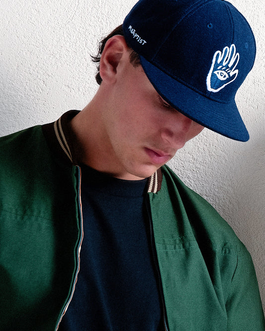 Marty Baptist x FallenBROKENstreet – Miracle Eye Cap – Navy | Limited Edition
