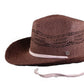 The Lover Straw Hat in rich chocolate brown by Fallenbrokenstreet, featuring a wide brim and tonal ribbon accent. Crafted from natural straw, this hat is styled for sun-soaked adventures, offering shade and effortless elegance. Pictured on a white background to highlight its shape and detailing, with soft textures perfect for summer styling or coastal escapes.

