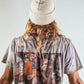 Back view FallenBROKENstreet Lucks Beanie in Beige, cosy ribbed knit wool blend with signature logo badge.