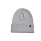 The Lucks Beanie Grey, ribbed knit wool blend with FallenBROKENstreet logo badge on folded cuff.