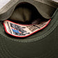 "Hidden stash pocket inside the Gallery Cap by Marty Baptist and FallenBROKENstreet – army green"

