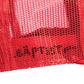 Zoomed view of mesh panel and sky pirate stitching.

