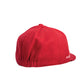 back view  of red Marty Baptist Miracle Eye cap by FallenBROKENstreet. Featuring embroidered artwork, signature stitching, and elastic back. Stylish, limited-edition wool felt cap designed in Byron Bay. Explore unique artist-designed headwear and premium wool accessories.

