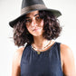 The Moment Wide Felt Hat - Dusty Green