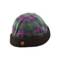 New Yorker Cap Tartan, cotton with quilted inner lining, unisex design.