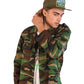Model styles The Stash Cap – Canvas Nimbin with a camo shirt and effortless attitude. Features embroidered patch, structured fit, and secret stash pocket for hidden essentials.

