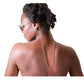 Back view – NYX Skywalker sunglasses styled with gold eyewear chain by FallenBROKENstreet


