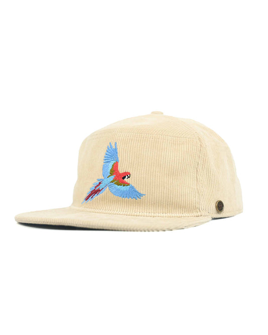 PREORDER - The Stash Cap - Parrot - Ivory Corduroy