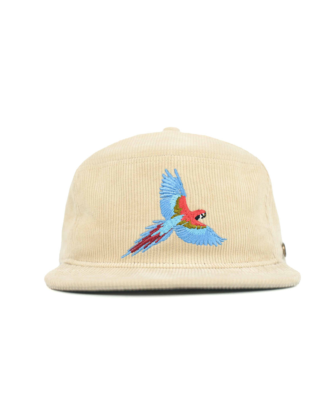PREORDER - The Stash Cap - Parrot - Ivory Corduroy