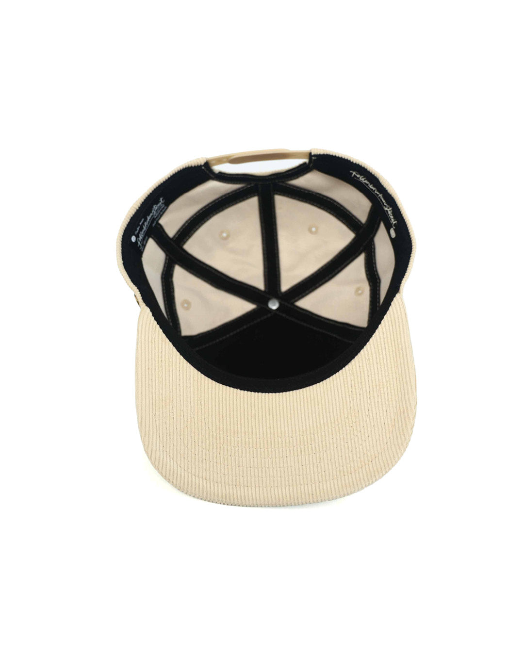 The Stash Cap - Parrot - Ivory Corduroy