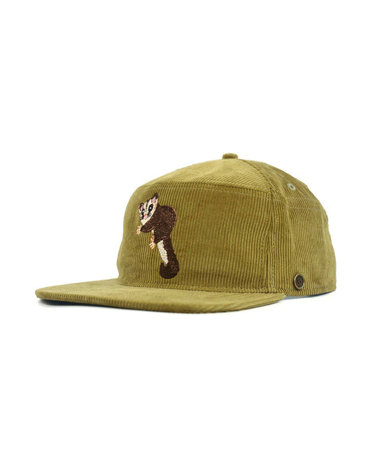 PREORDER The Stash Cap - Sugar Glider - Moss Corduroy