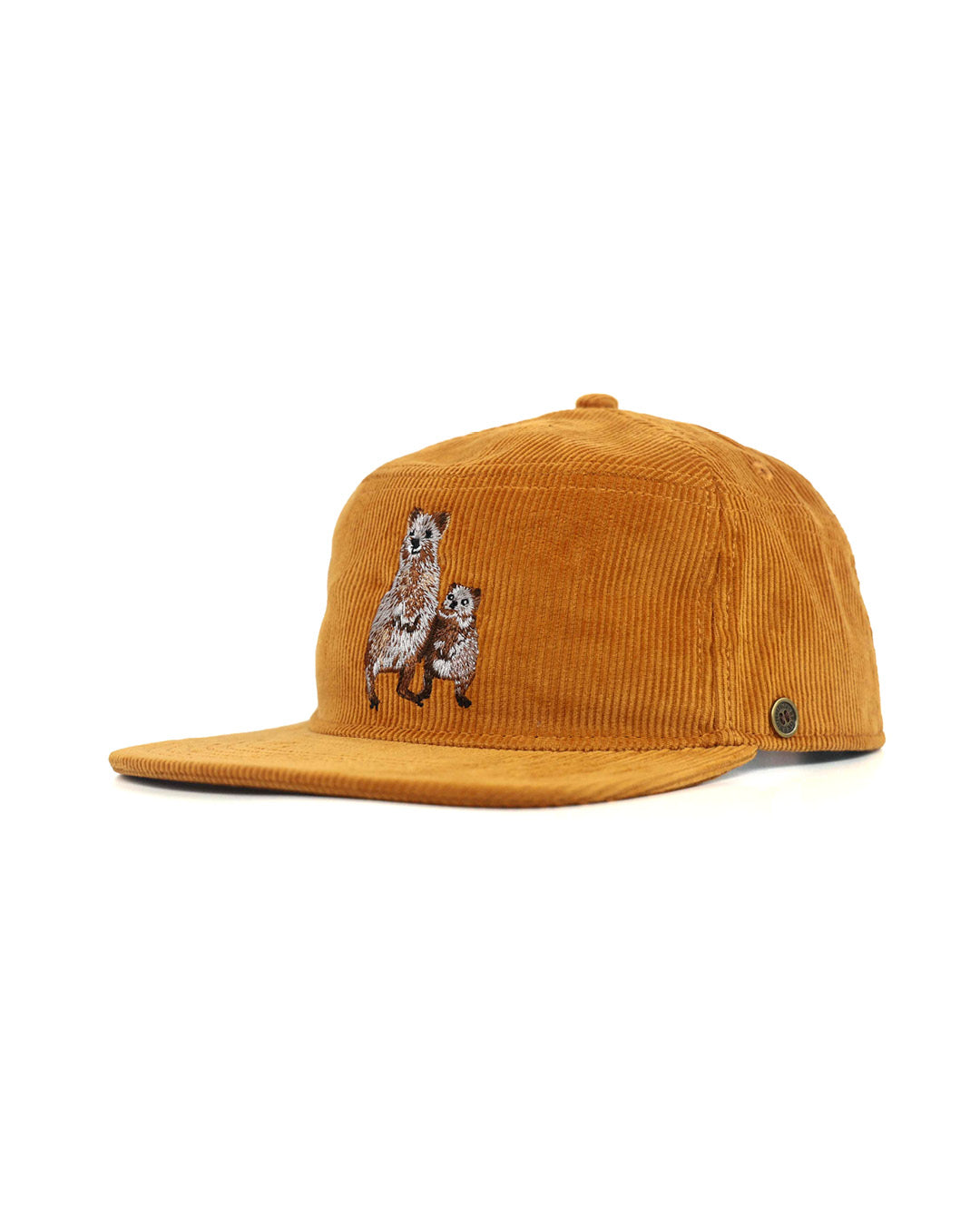 The Stash Cap - Quokka - Corduroy Mustard