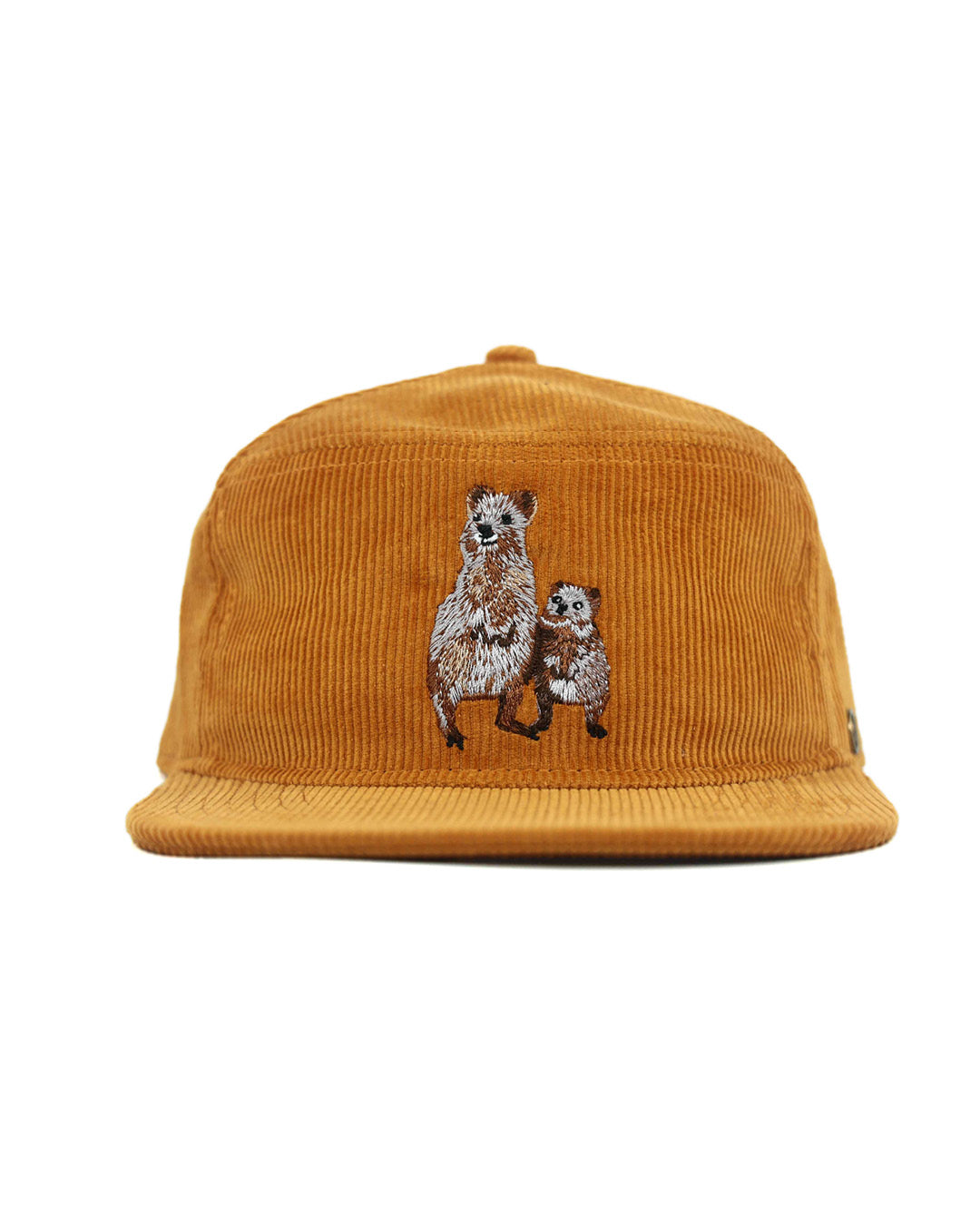 The Stash Cap - Quokka - Corduroy Mustard