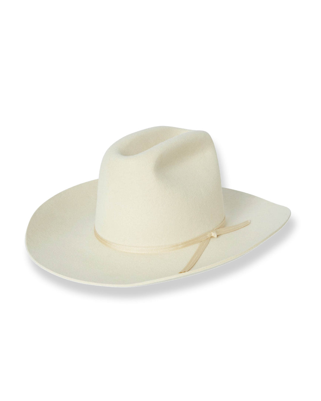 Ruby Cowboy Felt Hat Cream, FBS x Ruby Tuesday Matthews, wool felt with ribbon band.