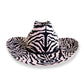 zebra print cowboy hat by fallenbrokenstreet