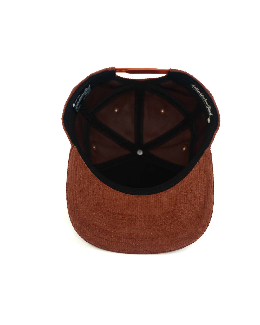 The Stash Cap - Rainbow Lorikeet -  Brown Corduroy