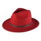 The RataTat Felt Hat- Red - fallenBROKENstreet