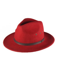 The RataTat Felt Hat- Red - fallenBROKENstreet
