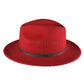 The RataTat Felt Hat- Red - fallenBROKENstreet