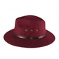 The RataTat Felt Hat- Wine