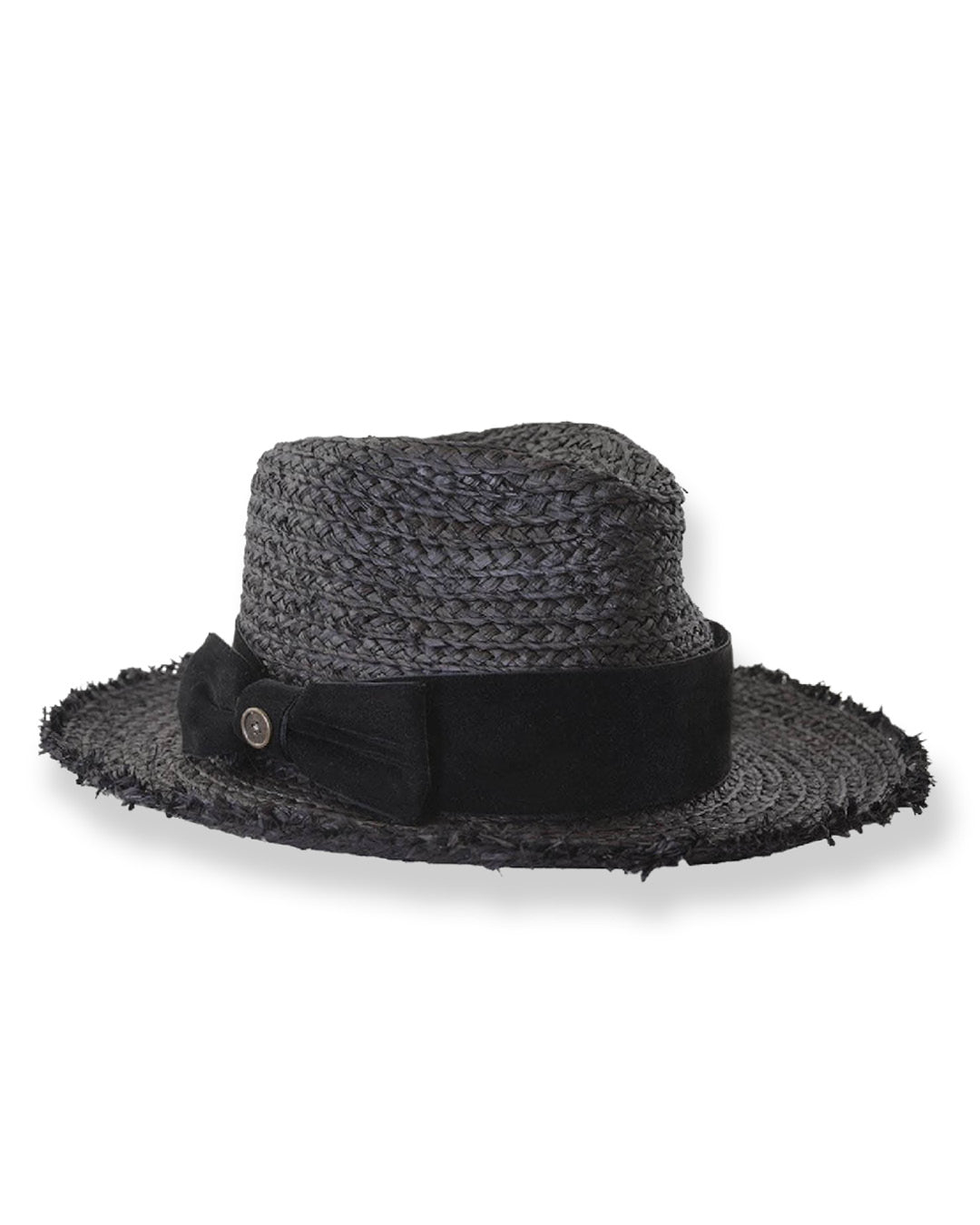 The River Straw Hat -  Black