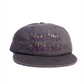 video  of Dope Lemon dad cap in washed black with “Rose Pink Cadillac” embroidery. fallenbrokenstreet