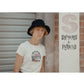 FallenBROKENstreet Saturday Bucket Hat – Black, lightweight summer hat with cotton inner band.