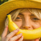FallenBROKENstreet Saturday Bucket Hat – Yellow, breathable cotton chenille with cotton inner band with gaterburg banana