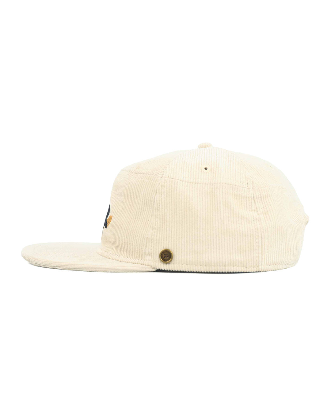 The Stash Cap - Tasmanian Devil - Ivory Corduroy
