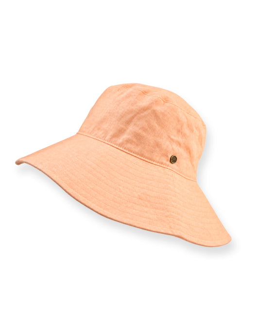 The Sandbar -  Peach Linen
