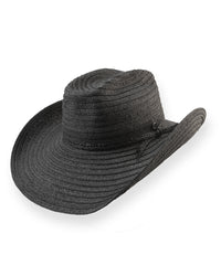 The Maverick - Black Straw Cowboy Hat