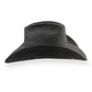 The Colton - Black Straw Cowboy Hat