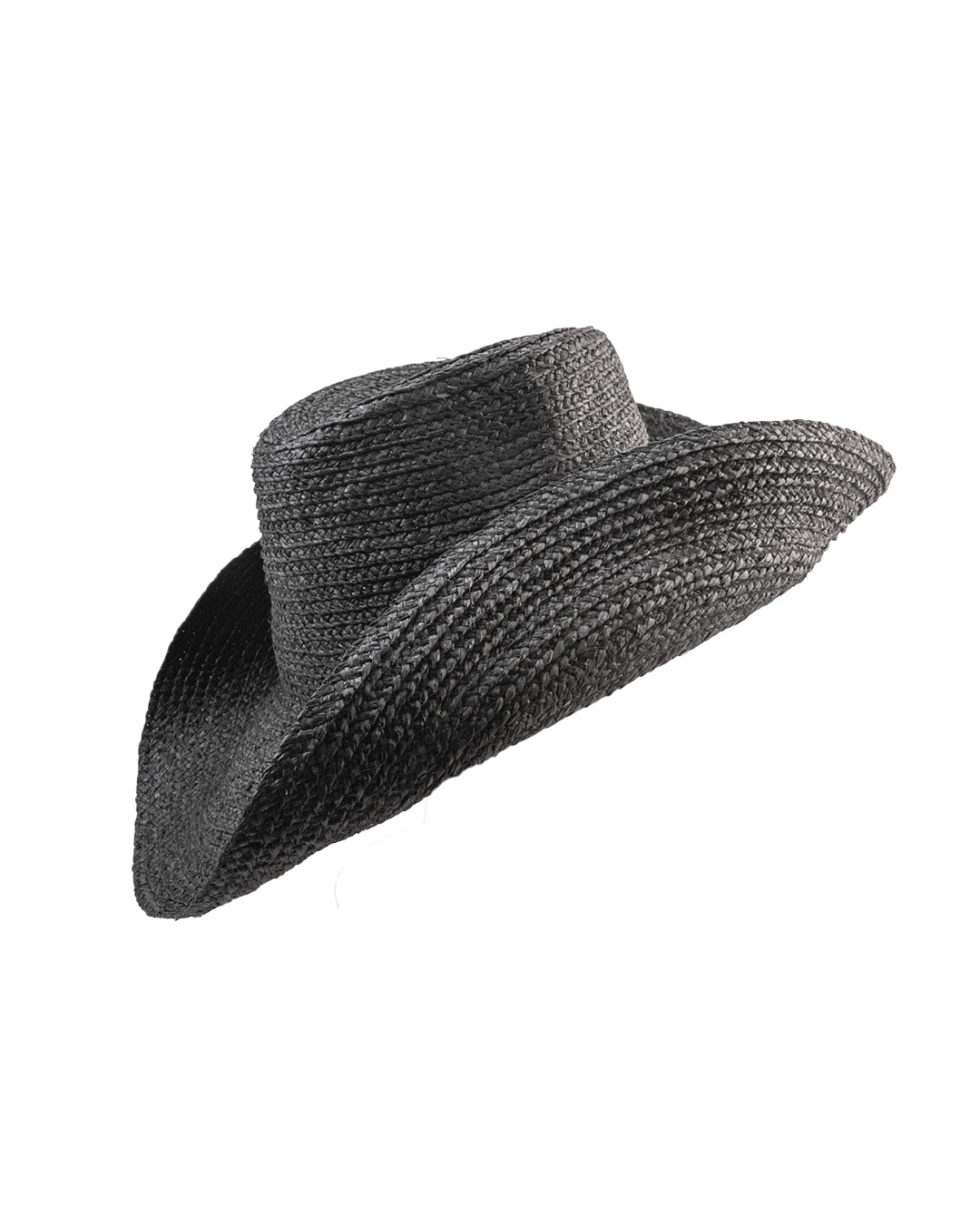 The Holiday Straw Hat - Black