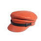 The Sea Cap - Red Leather