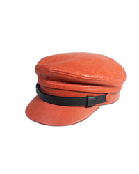 The Sea Cap - Red Leather